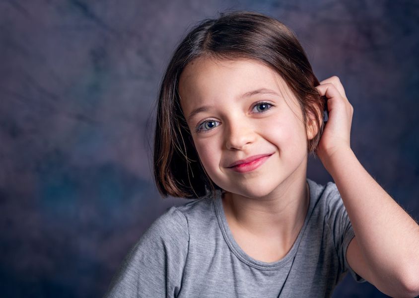 Girl’s Hair Cut For 12 & Under ($40+)